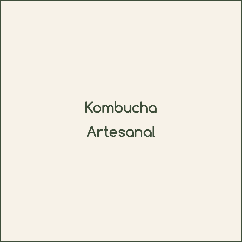 Kombucha Artesanal