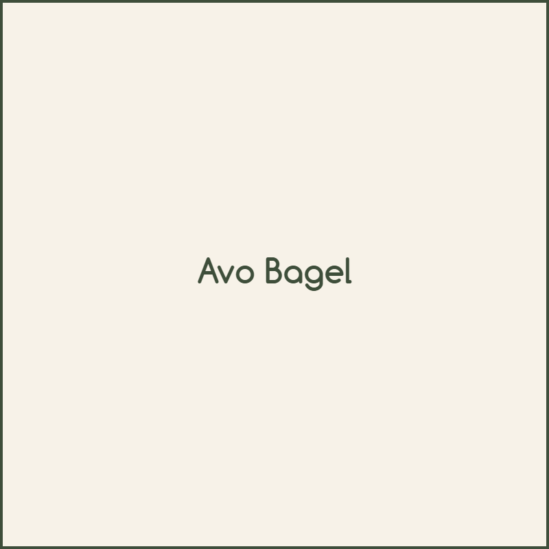 Avo Bagel